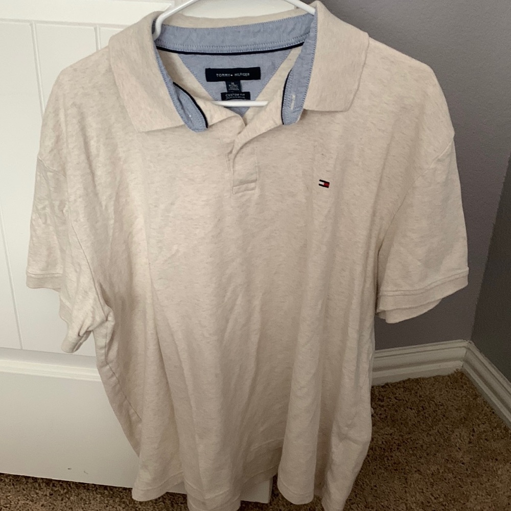 Tommy Hilfiger polo mens XL custom fit.